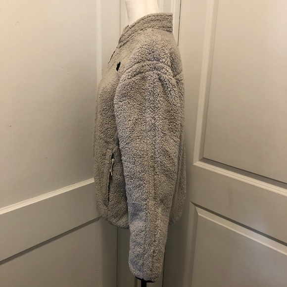 The North Face ladies Sherpa full zip Jacket size large - Picture 3 of 6